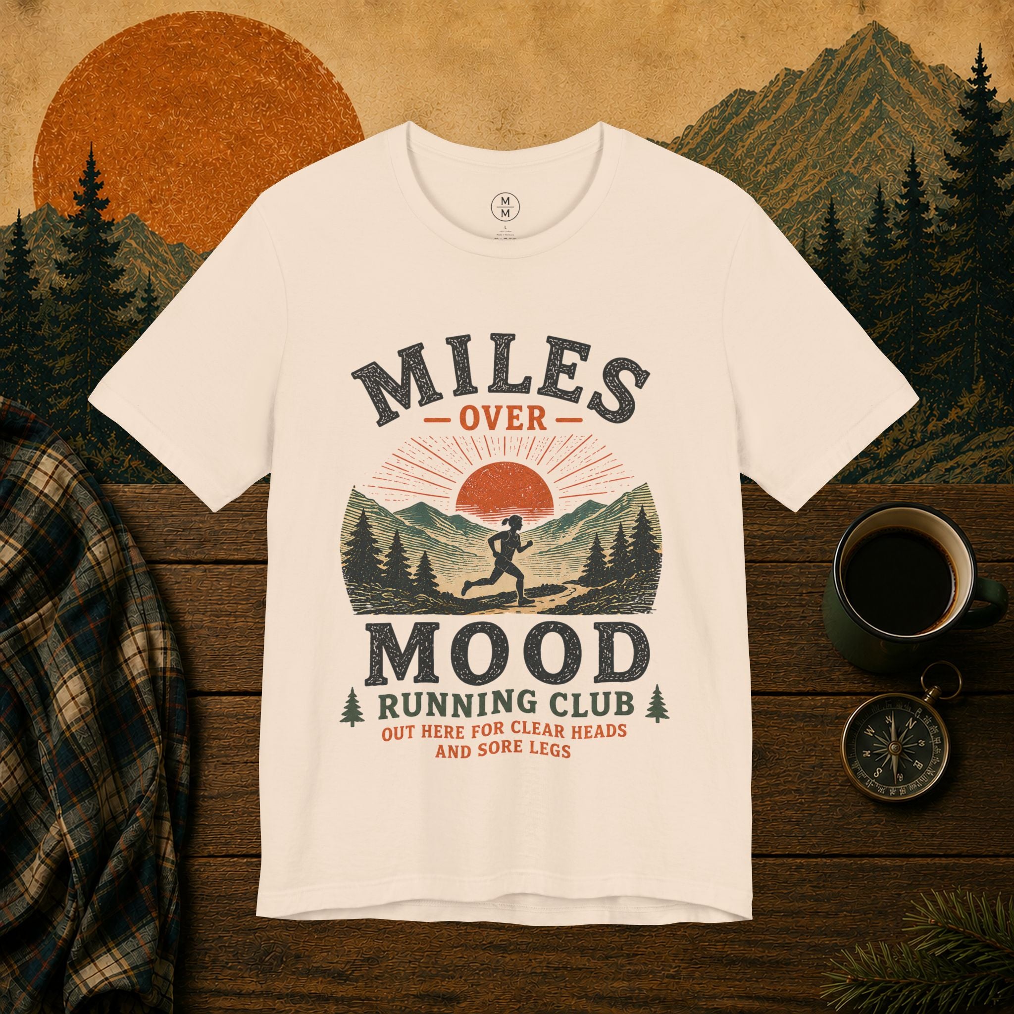 Miles Over Mood Trail T-Shirt