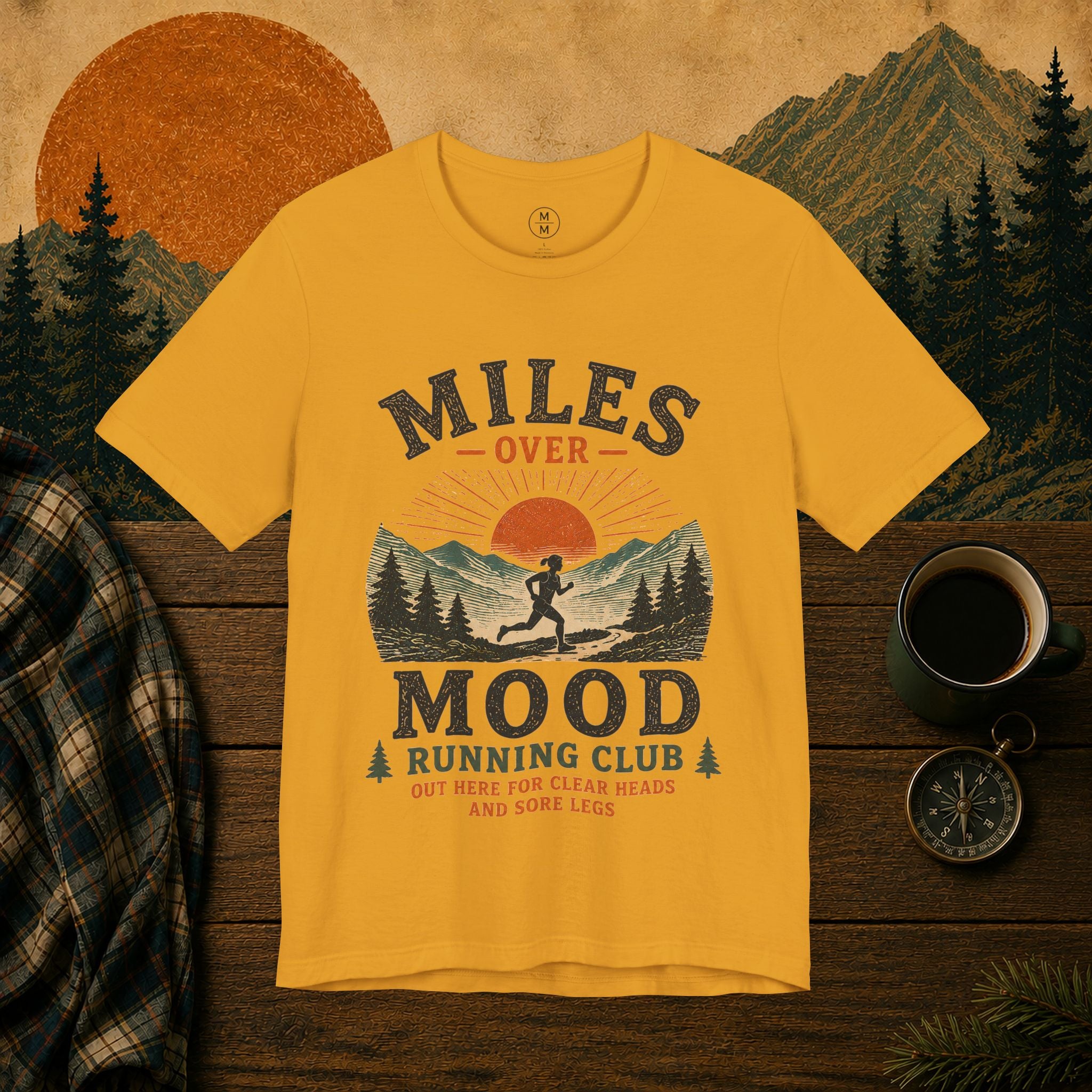 Miles Over Mood Trail T-Shirt