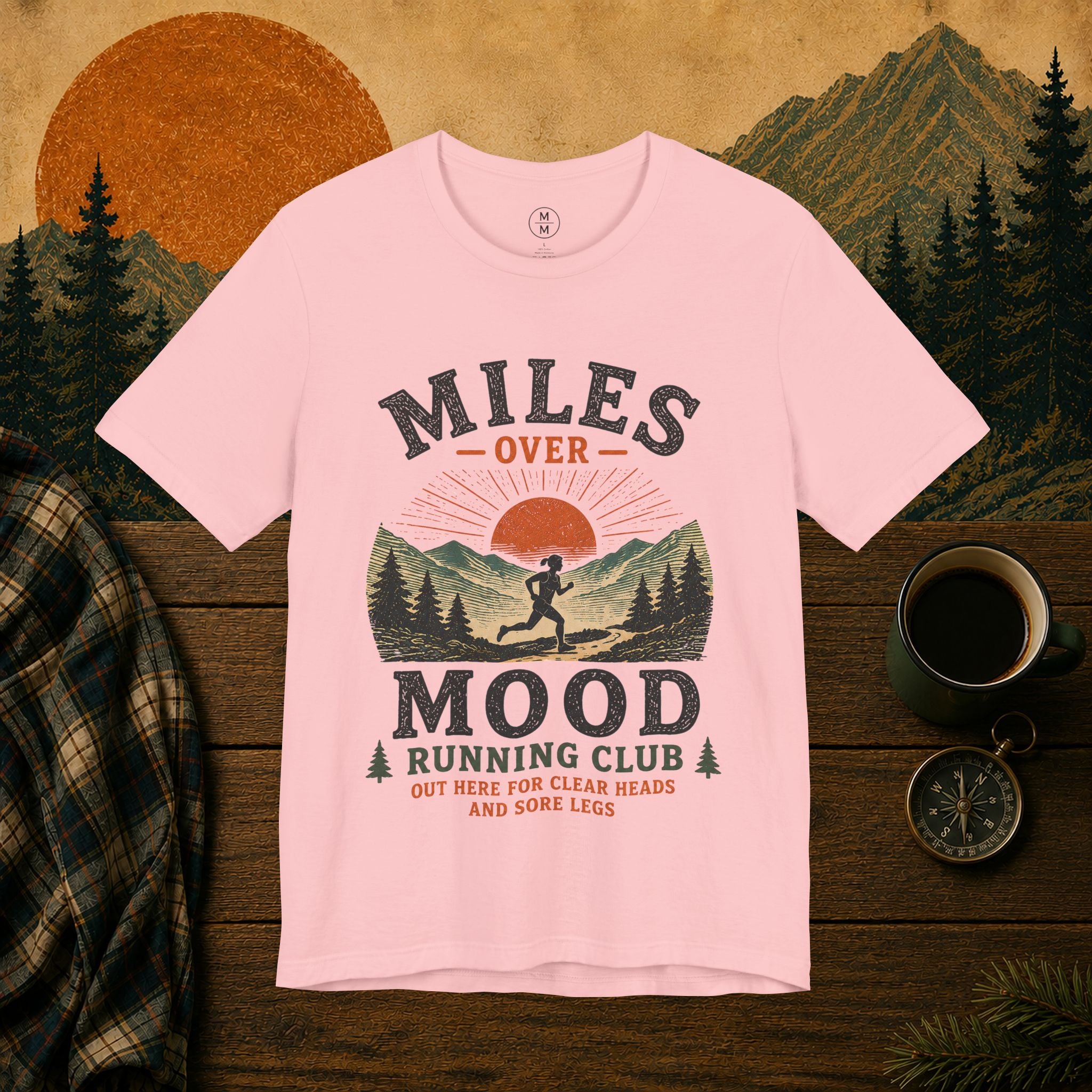 Miles Over Mood Trail T-Shirt