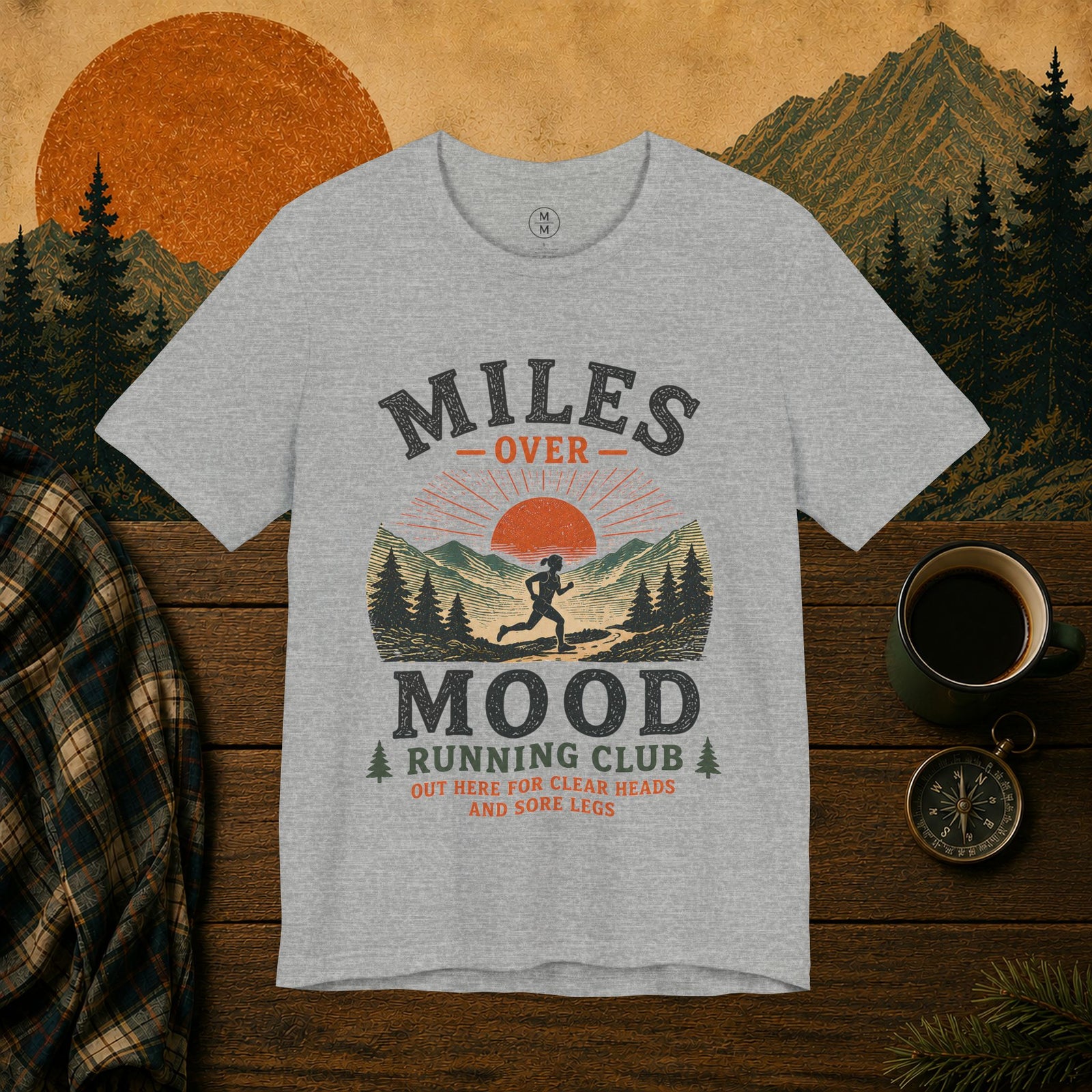 Miles Over Mood Trail T-Shirt