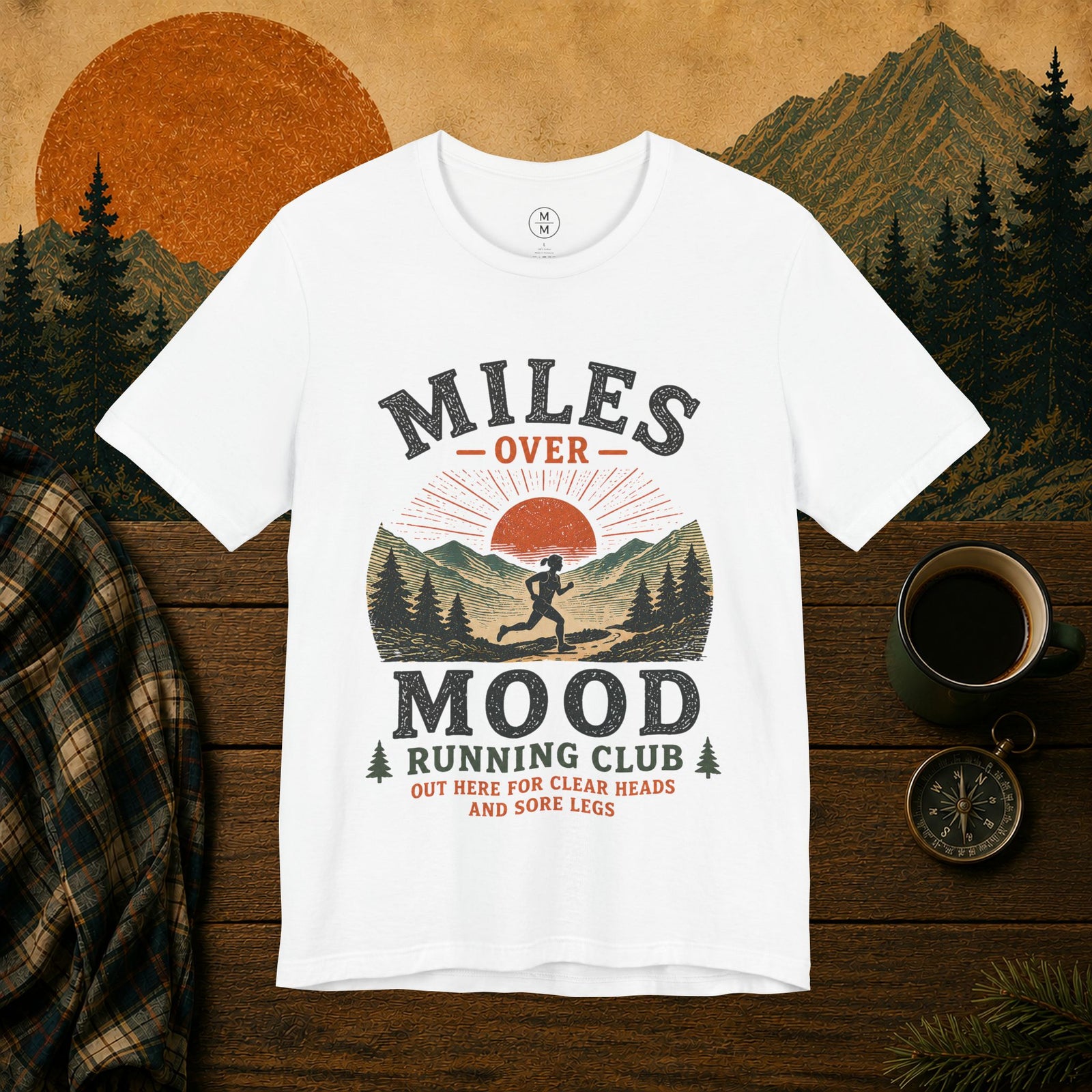 Miles Over Mood Trail T-Shirt