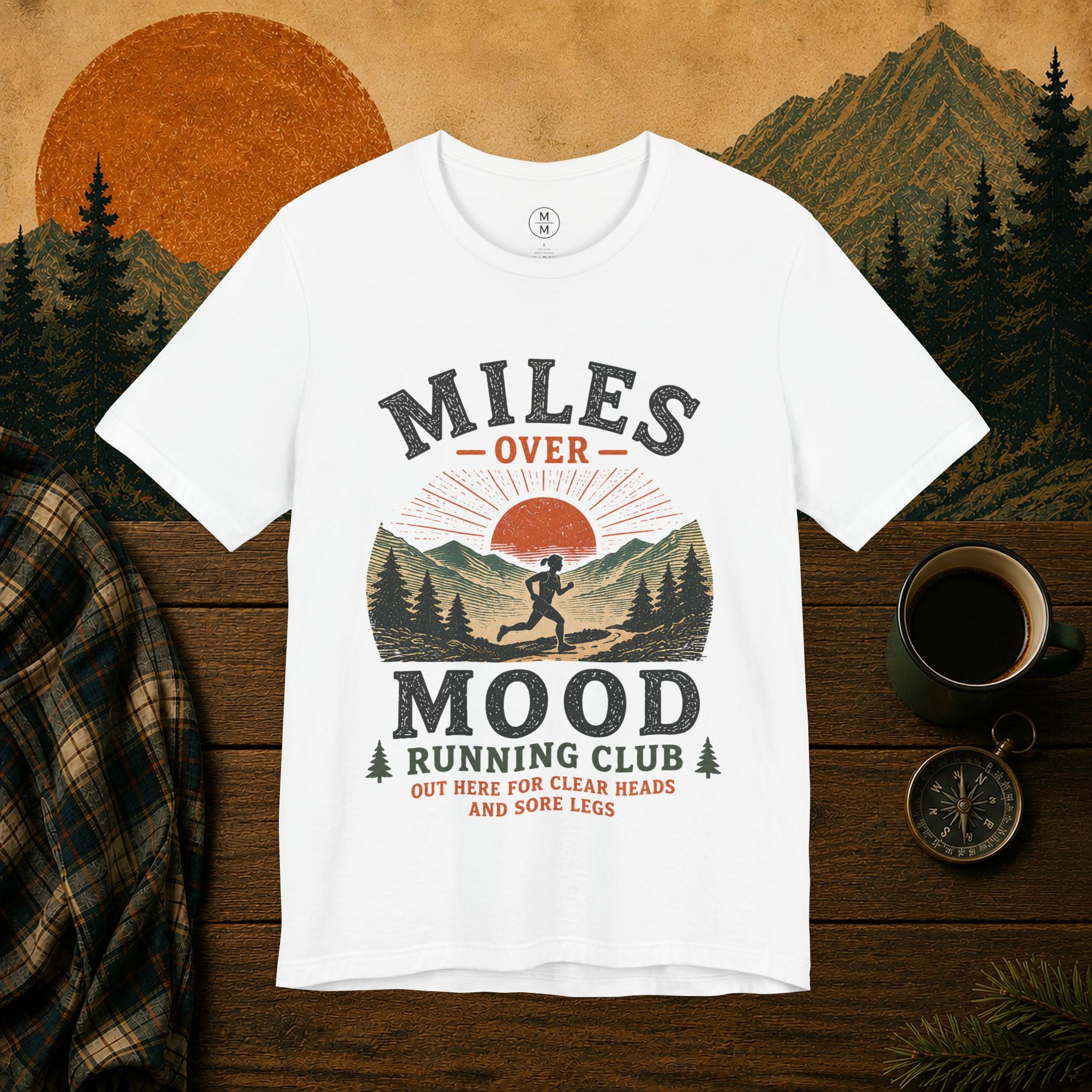 Miles Over Mood Trail T-Shirt